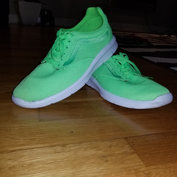 Vans Shoes - VANS ultra crush neon green super light WORN 2X